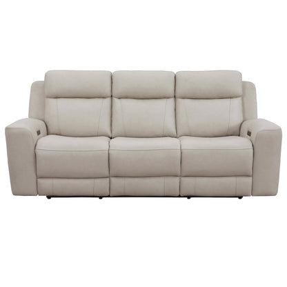 Calgary - Stone Power Reclining Sofa and Loveseat