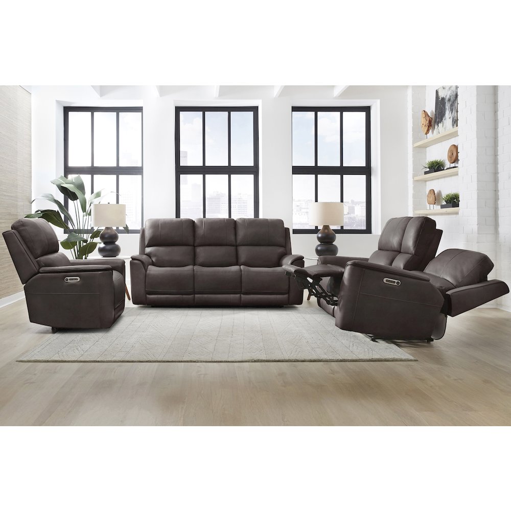 Easton Steamboat Brown Zero Gravity Power Recliner P3 Two Pack