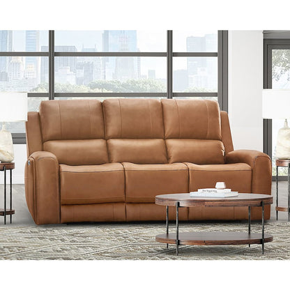 Belmont Lyric Caramel Zero Gravity Power Reclining Sofa P3