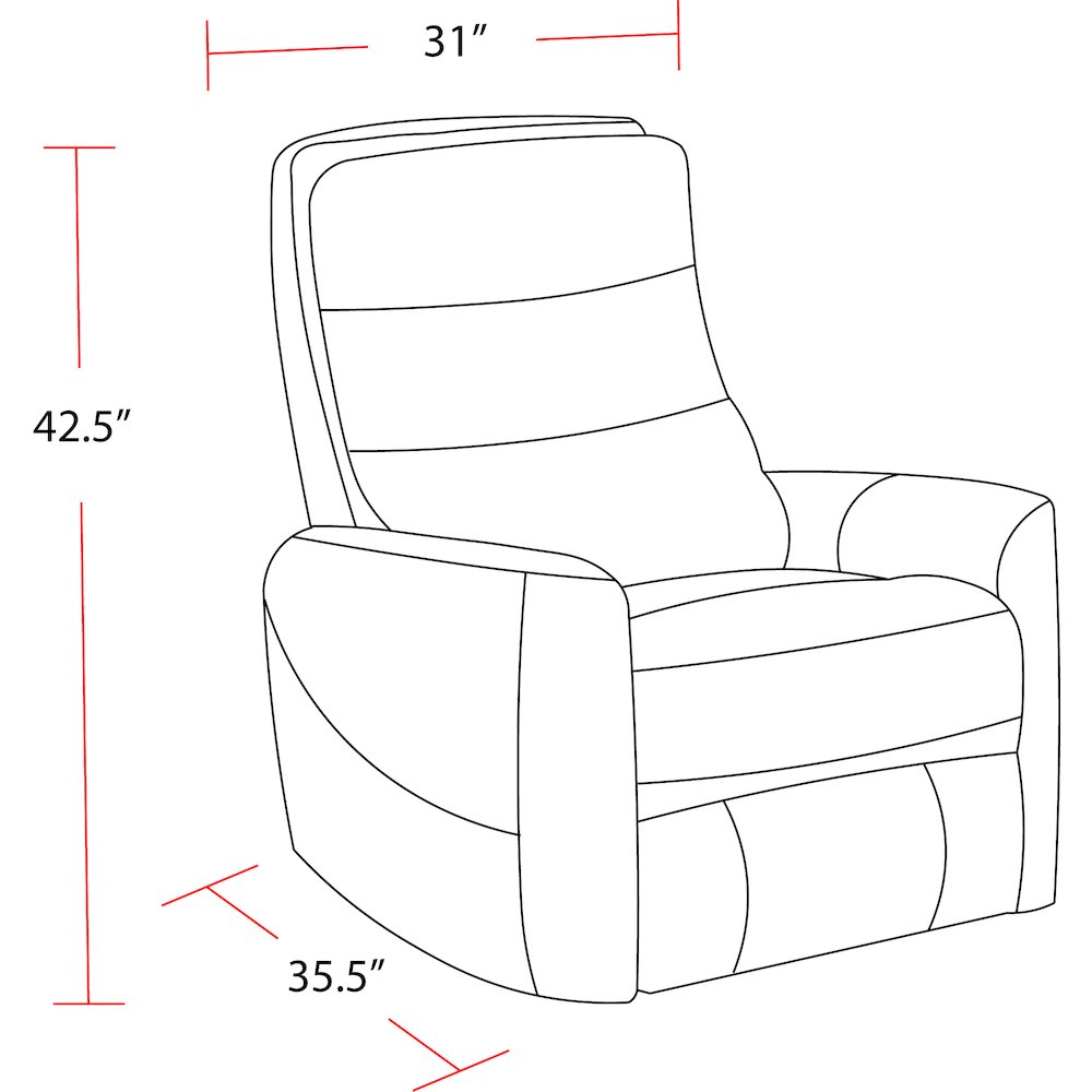 Hercules - Haze Swivel Glider Recliner