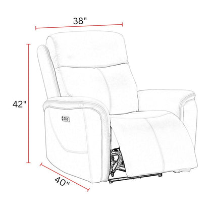Cascade - Auburn Power Reclining Sofa and Recliner