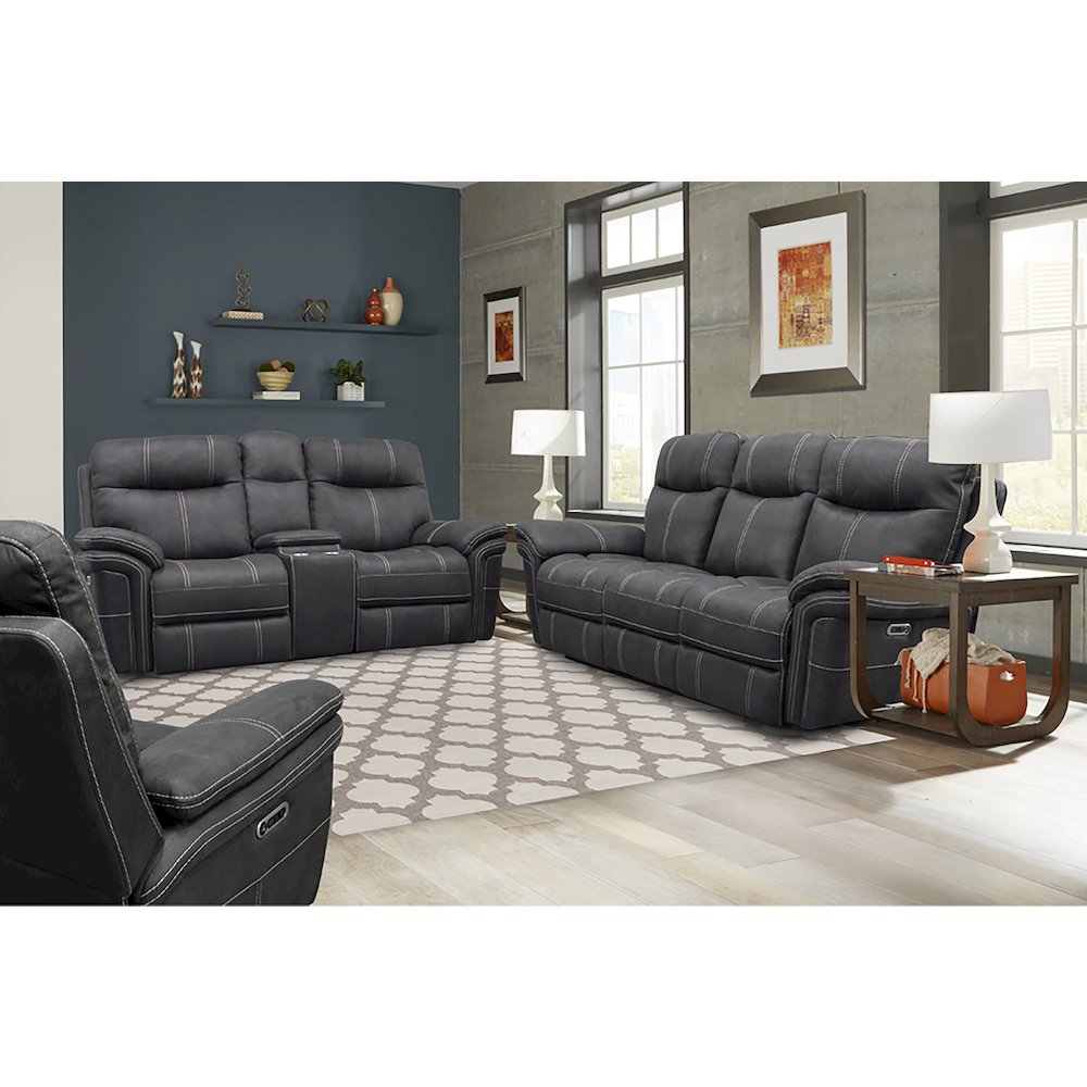 Mason - Charcoal Power Reclining Sofa