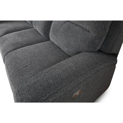 Polaris - Bizmark Grey 7 Piece Modular Power Reclining Sectional