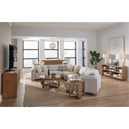 Mirage Mist 4 Piece Modular Sectional