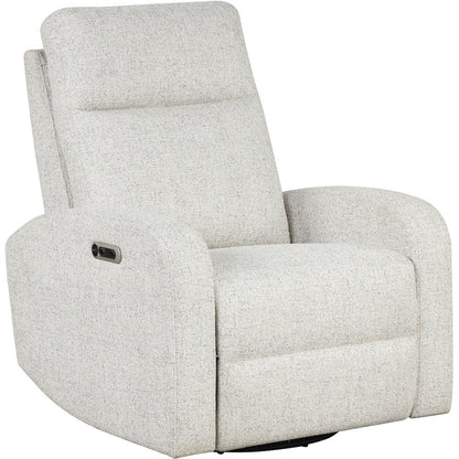 Beige Power Glider Recliner Glider Chair for Nursery, Modern Recliner