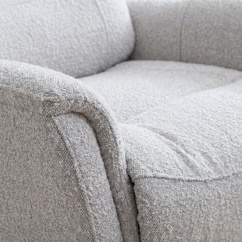 Gemini - Bloke Cotton Swivel Glider Recliner