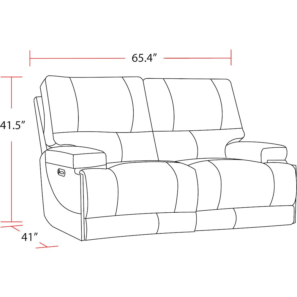 Whitman - Verona Linen - Powered By Freemotion Power Reclining Sofa and Loveseat