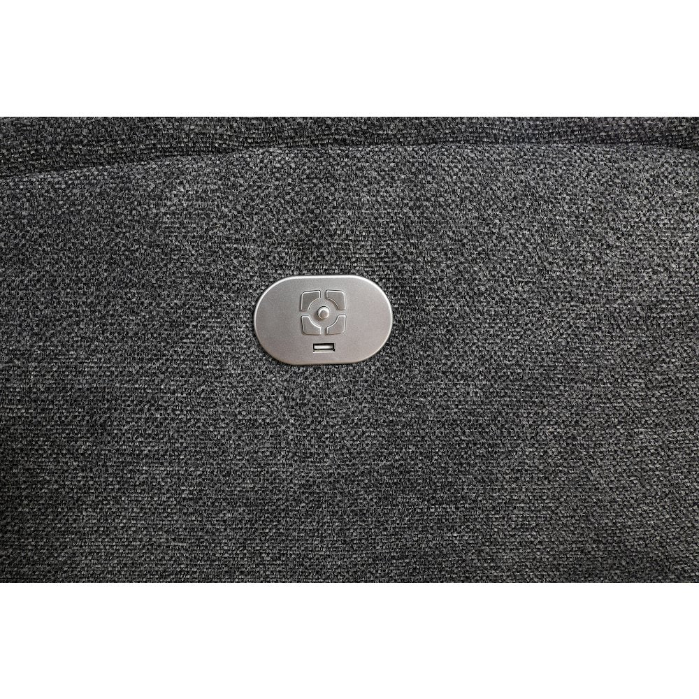 Polaris - Bizmark Grey 6 Piece Modular Power Reclining Sectional