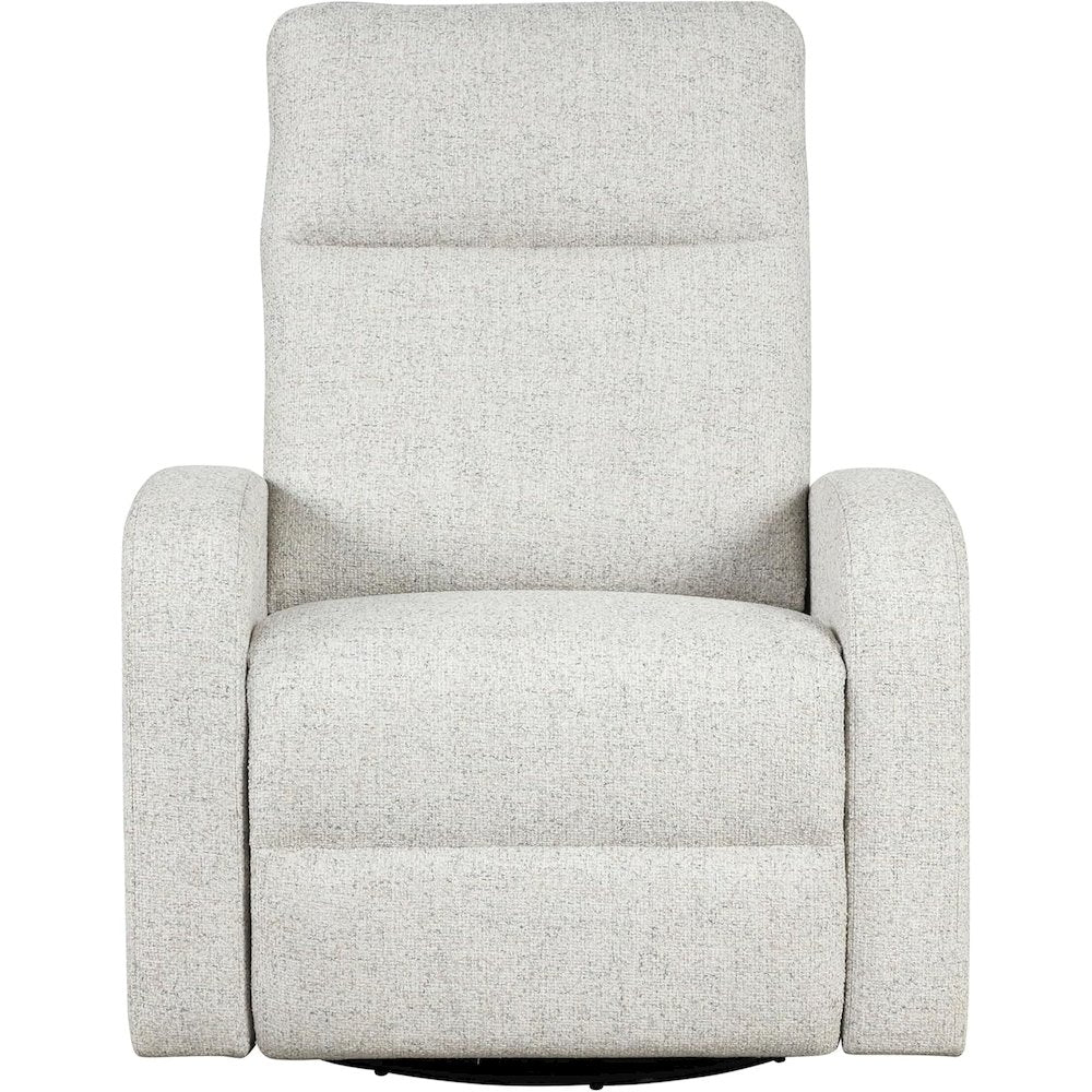 Beige Power Glider Recliner Glider Chair for Nursery, Modern Recliner
