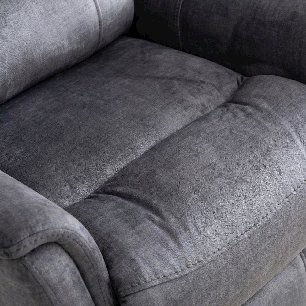 Gemini - Capri Charcoal Swivel Glider Recliner