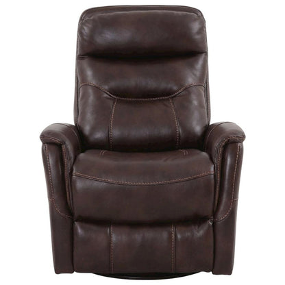 Gemini - Truffle Power Swivel Glider Recliner