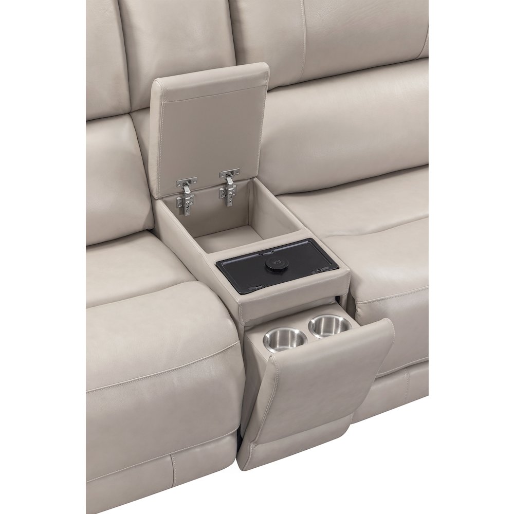 Easton Steamboat Quartz 6 Piece Zero Gravity Power Reclining Sectional with