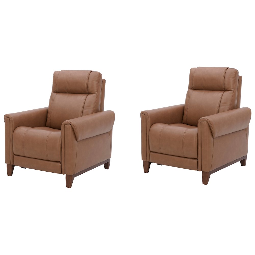 Conrad Napa Copper Power High Leg Recliner P2 Two Pack