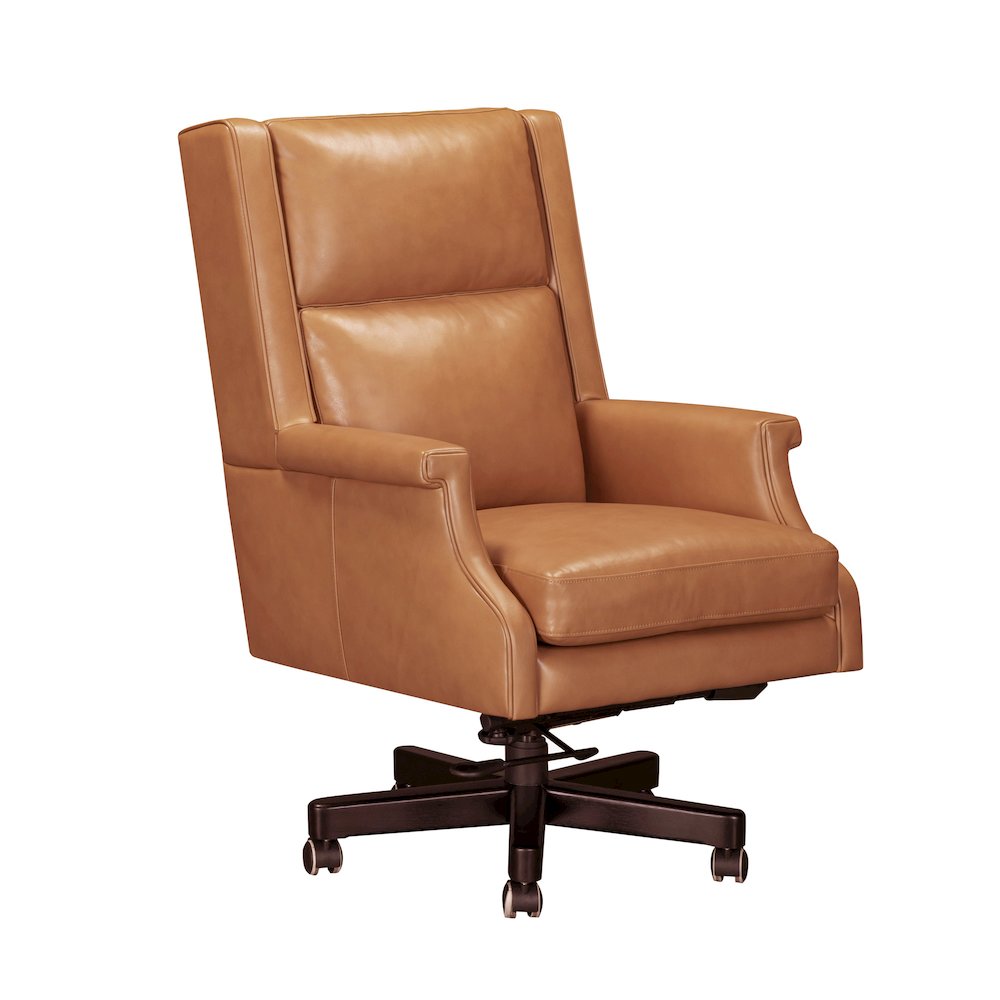 Dc132 Renaissance Cayanne Leather Desk Chair