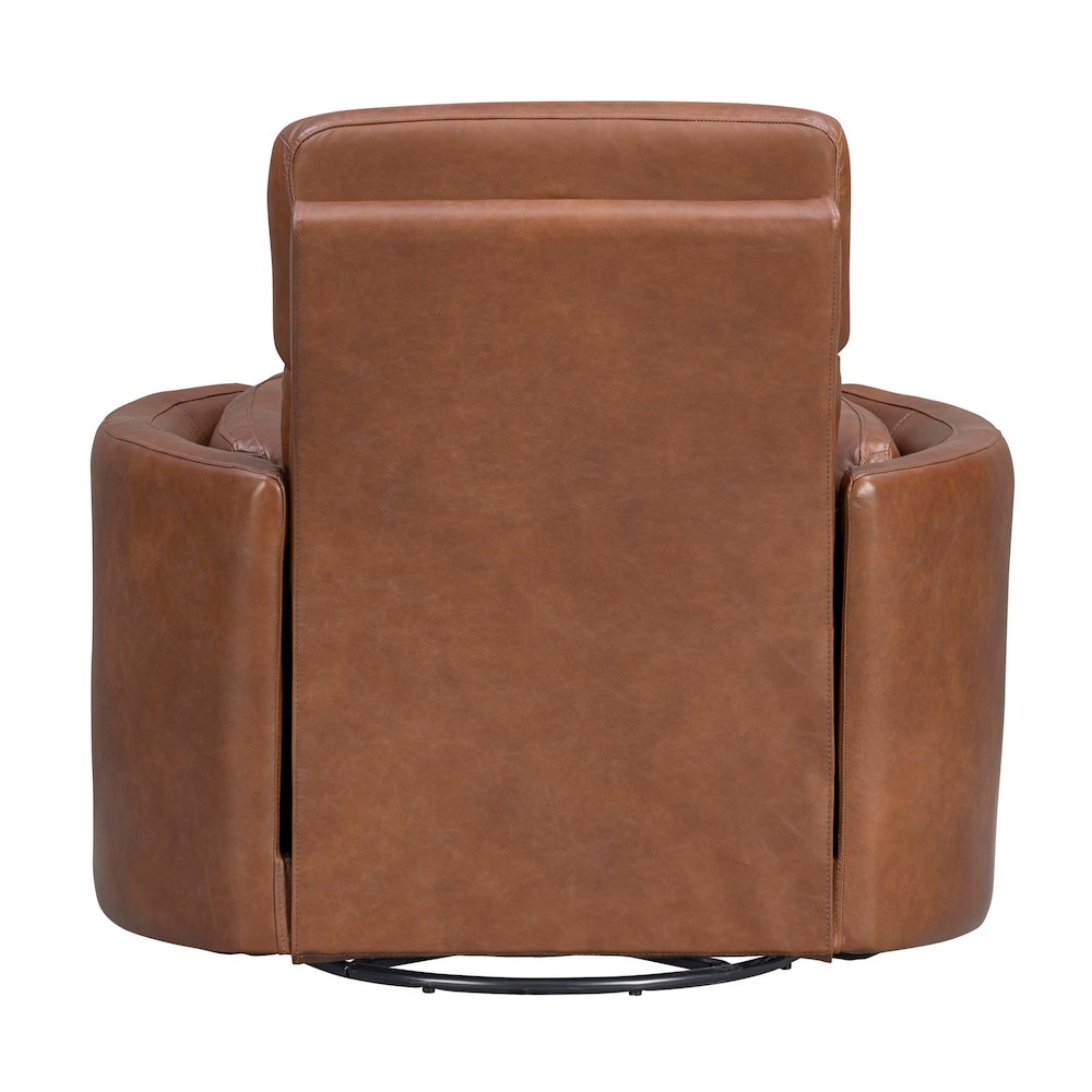 Radius Vintage Whiskey Power Swivel Glider Recliner
