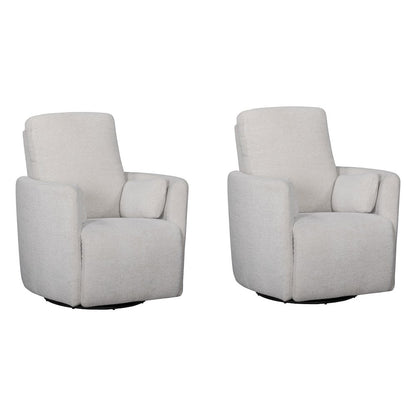 Turner Mascarpone Manual Swivel Glider Recliner Two Pack