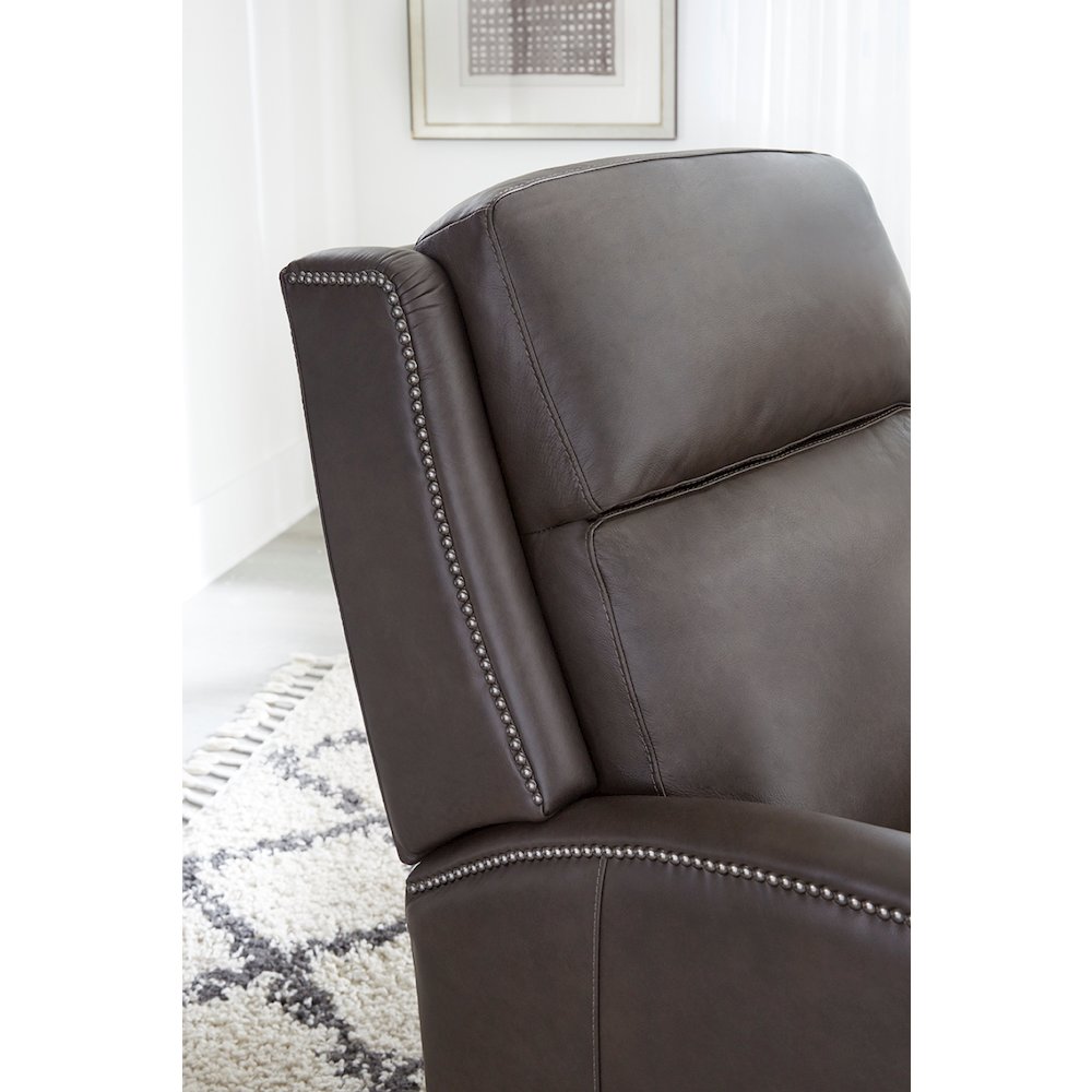 Vermont - Slate Noire Power Cordless High Leg Recliner P2 Two Pack
