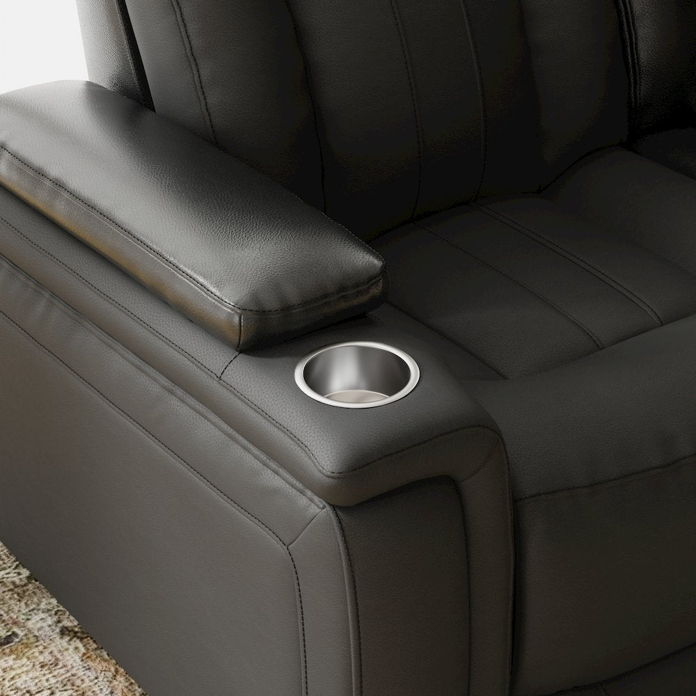 Royce - Midnight Power Recliner Two Pack