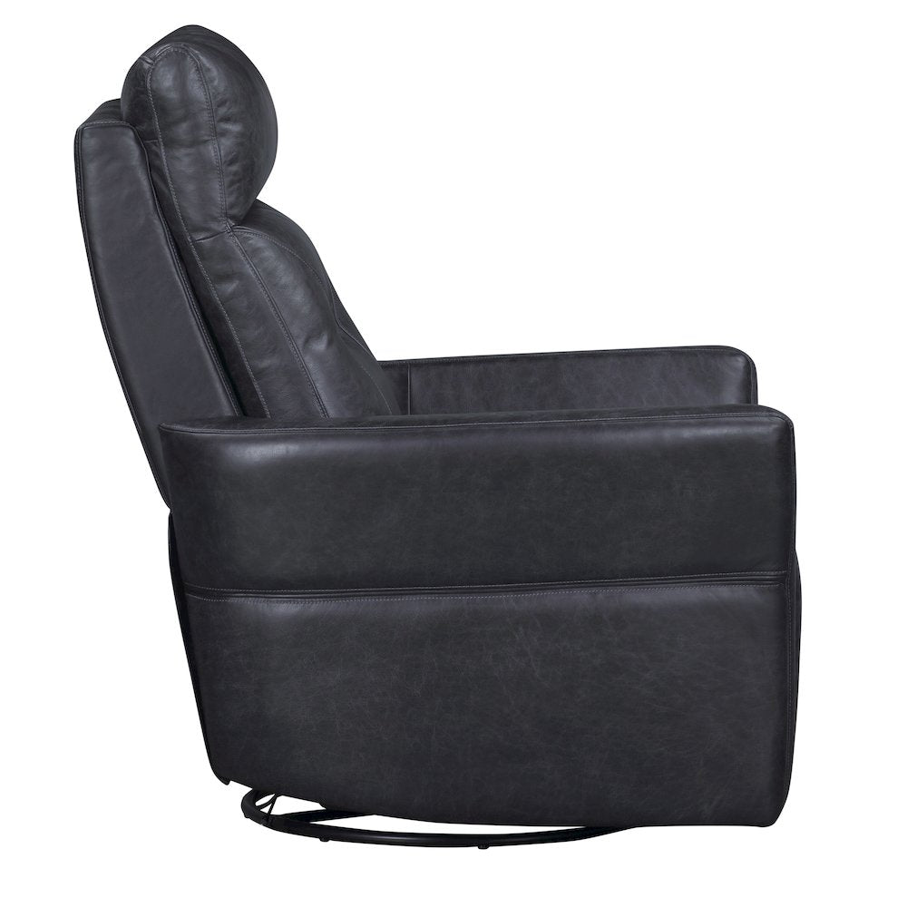 Remmington - Vintage Slate Power Swivel Glider Recliner P2 Two Pack