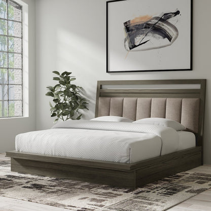 Pure Modern Bedroom Queen Platform Bed