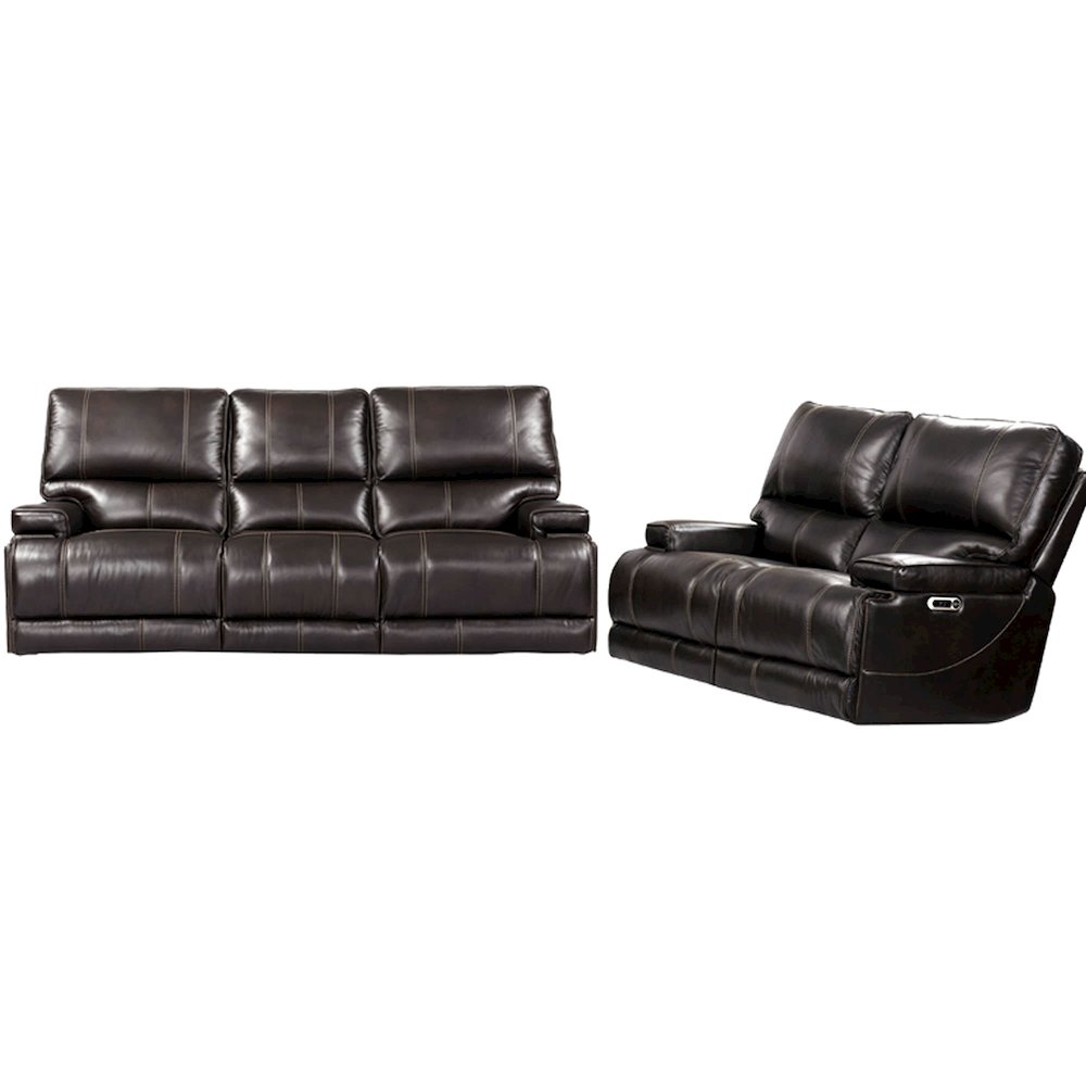 Verona Coffee - Powered By Freemotion Power Reclining Sofa and Loveseat