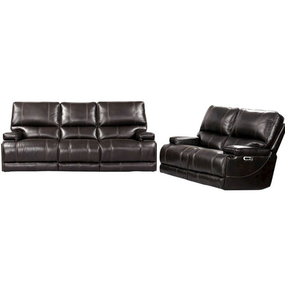 Verona Coffee - Powered By Freemotion Power Reclining Sofa and Loveseat