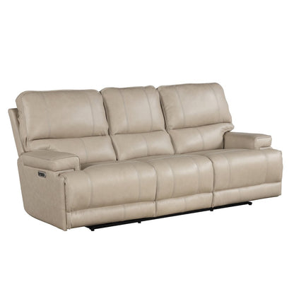 Whitman - Verona Linen - Powered By Freemotion Cordless Power Reclining Sofa