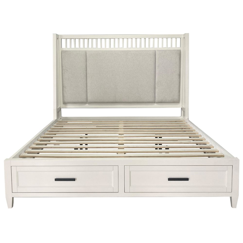 Modern Bedroom Queen Shelter Bed