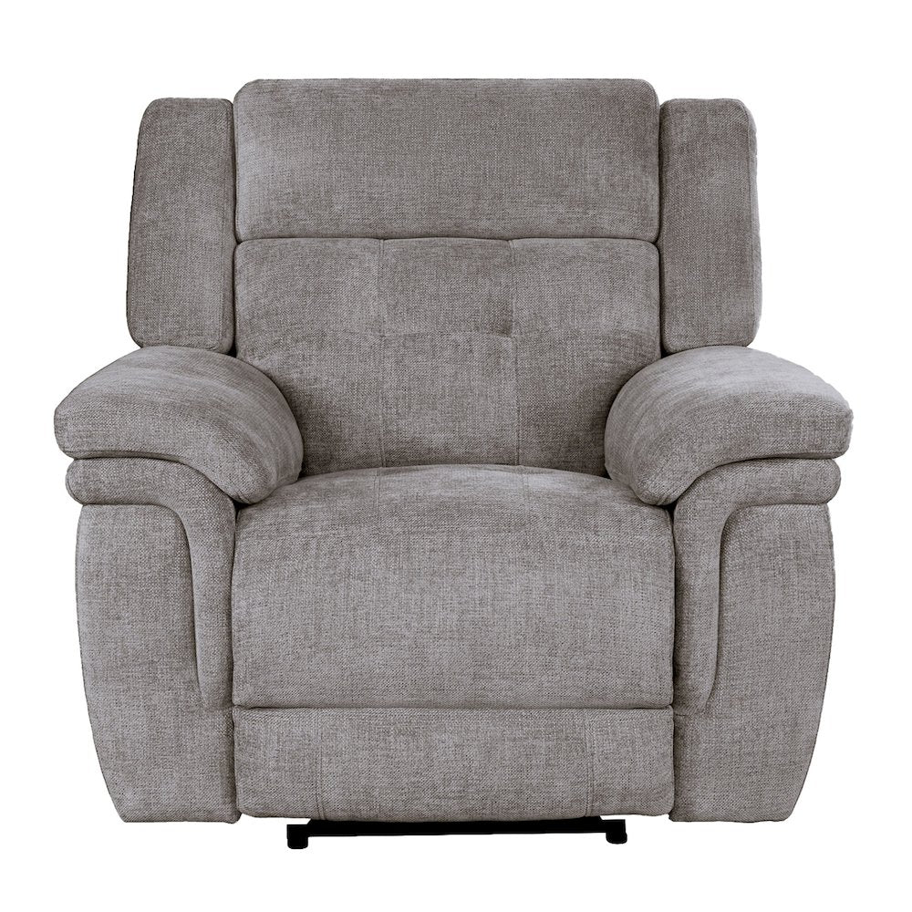 Richland - Bristol Grey Power Recliner Two Pack