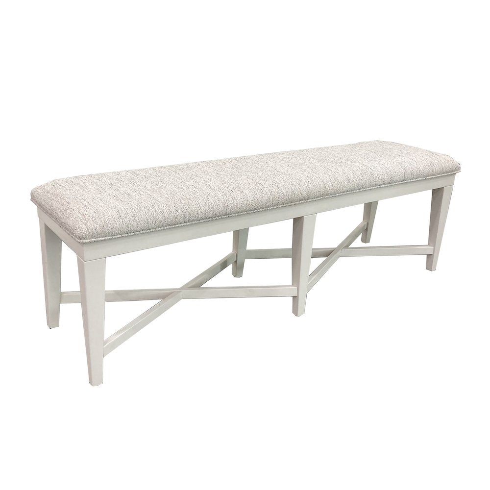 Modern Dining 58 In. Upholstered Bench