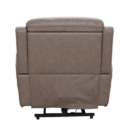 Callahan Sydney Brunette Power Lift Recliner with Heat and Massage Two Pack