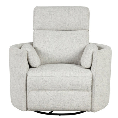 Radius - Natural Beauty Quartz Power Swivel Glider Recliner Two Pack
