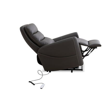 Hercules-Haze Power Lift Recliner with Articulating Headrest Two Pack