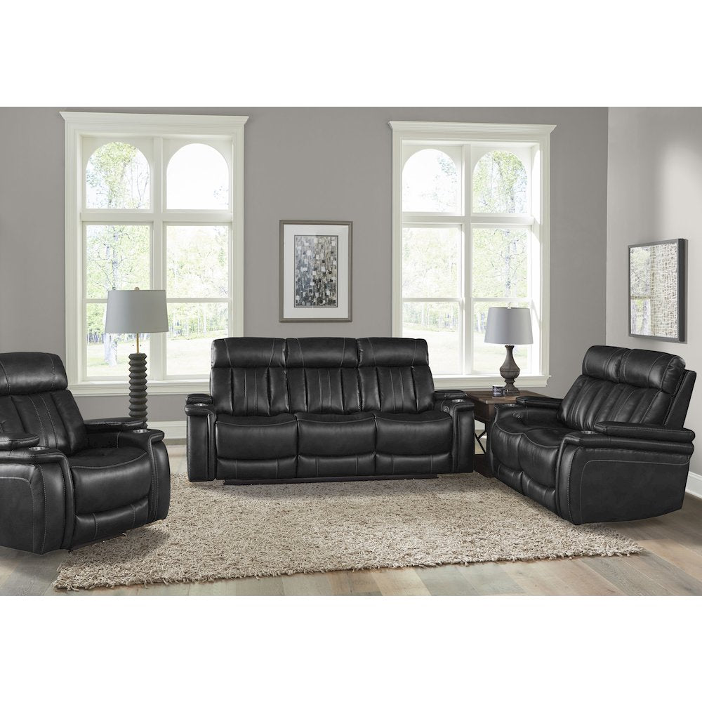 Royce - Midnight Power Recliner Two Pack