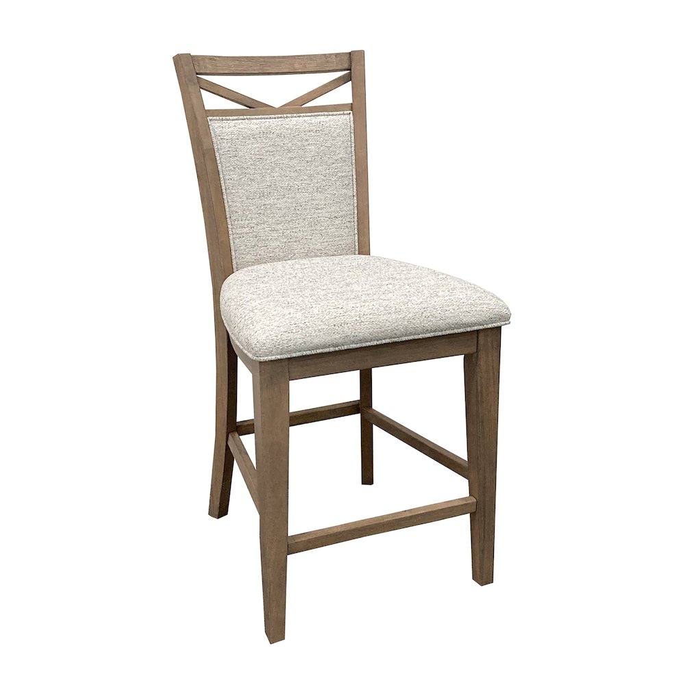 Modern Dining Upholstered Counter Chair Two Pack