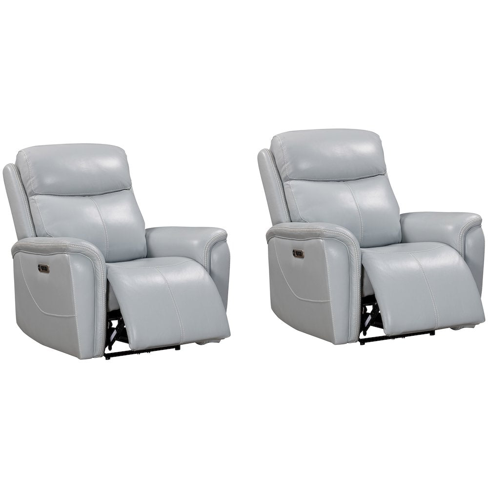 Cascade - Seamist Grey Power Recliner Two Pack