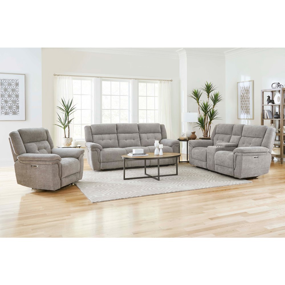 Richland - Bristol Grey Power Recliner