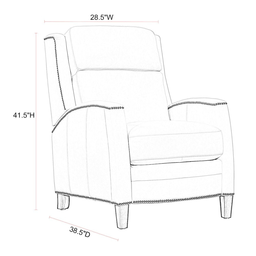 Vermont - Pearl Glow Power Cordless High Leg Recliner P2 Two Pack