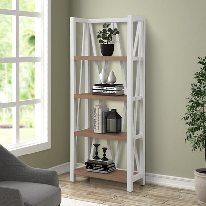 Modern - Cotton Etagere Bookcase