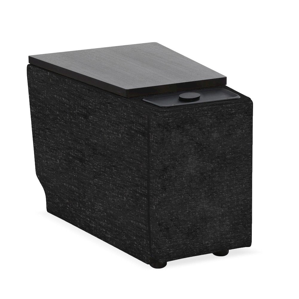 Phoenix Cabot Ebony Zero Gravity Power 2 Seat Home Theater Seating with Wedge