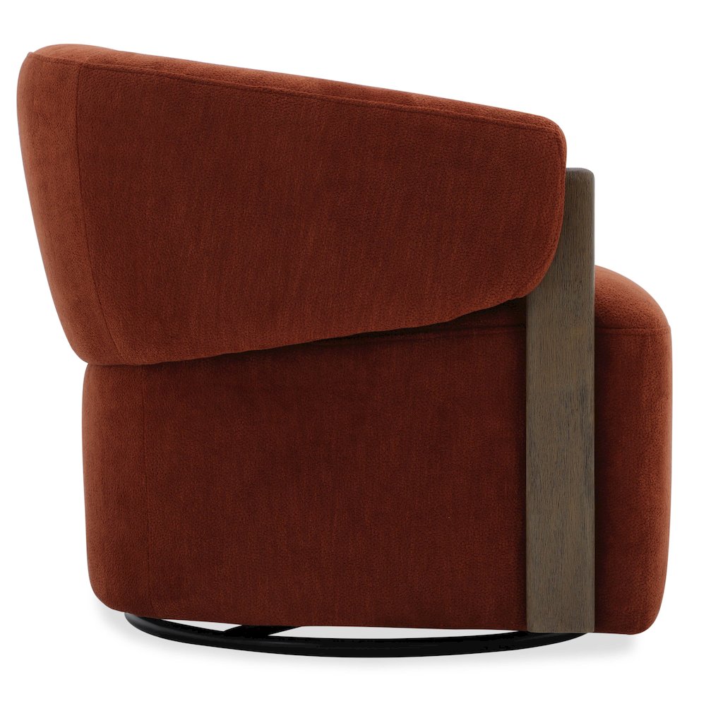 Finley - Island Rust Swivel Accent Chair Two Pack