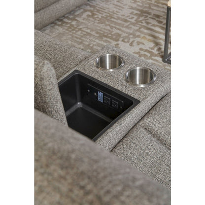 Penfield - Frappe Power Zero G Console Loveseat with Heat, Massage & Speaker P3