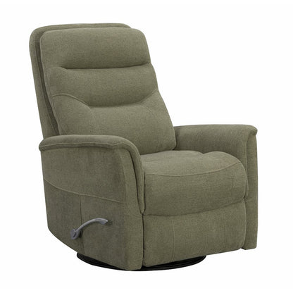 Gemini Snazzy Olive Manual Swivel Glider Recliner