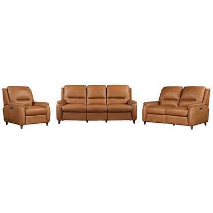 Austin - Caramel Cream Power Reclining Sofa, Loveseat and Recliner
