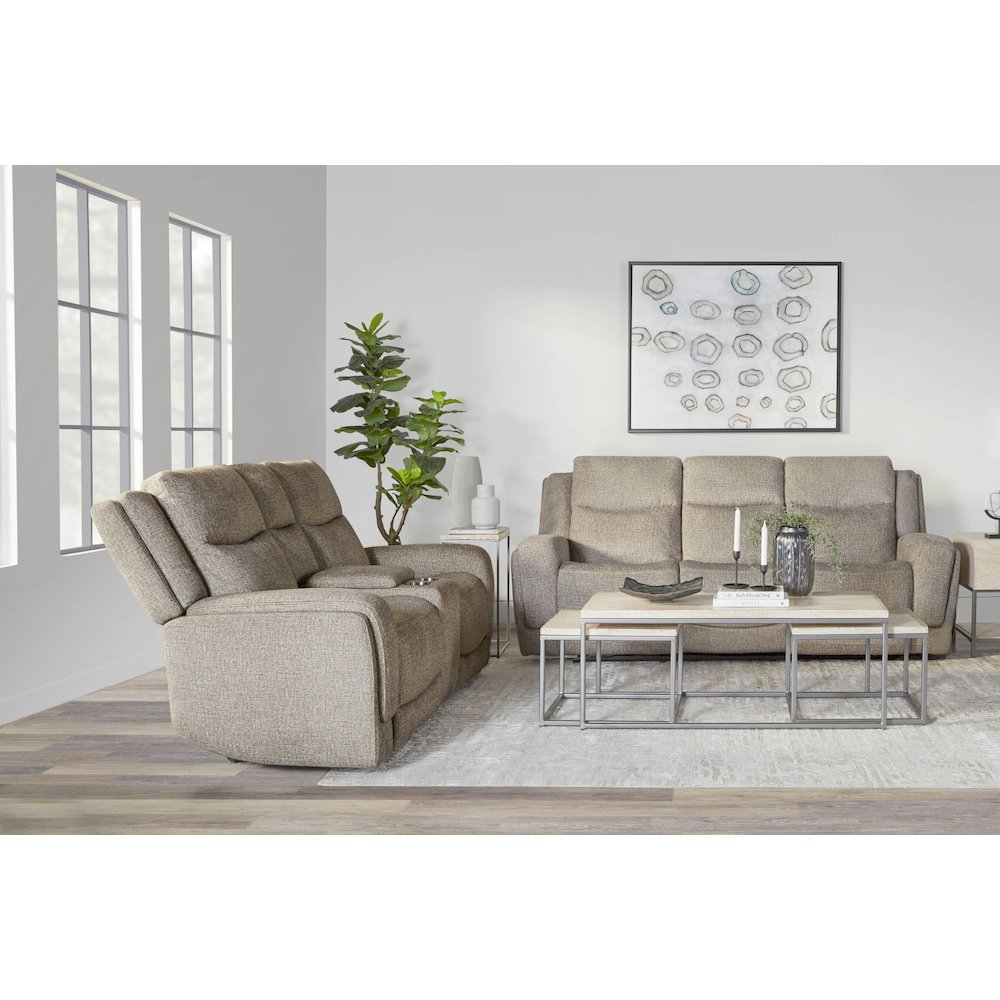 Penfield - Frappe Power Reclining Sofa and Loveseat