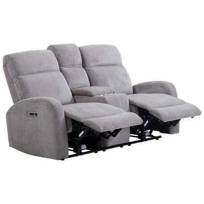 Tuscany - Whiskers Nature Power Reclining Console Loveseat