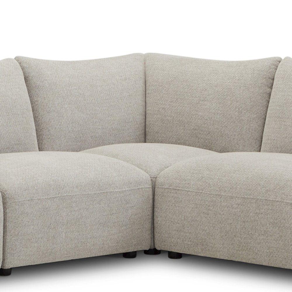 Playful - Canes Cobblestone 6 Piece Modular Sectional