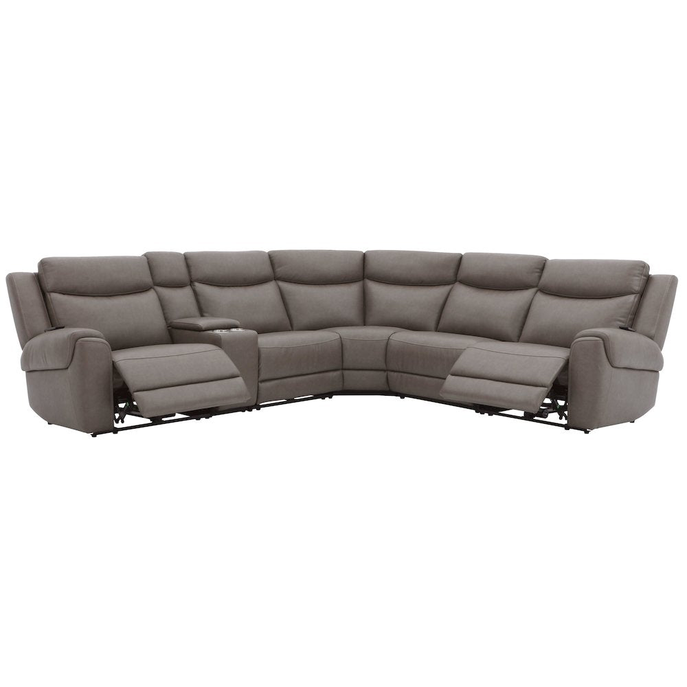 Momentum - Dark Granite 6 Piece Modular Power Reclining Sectional