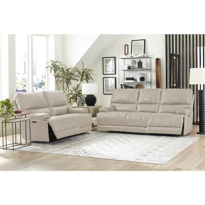 Whitman - Verona Linen - Powered By Freemotion Cordless Power Recliner Two Pack