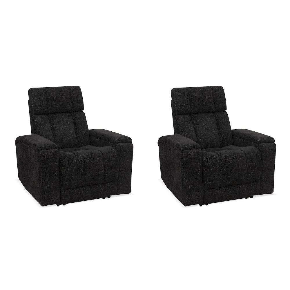 Phoenix Cabot Ebony Zero Gravity Power Recliner with Immersive Audio P3 Two